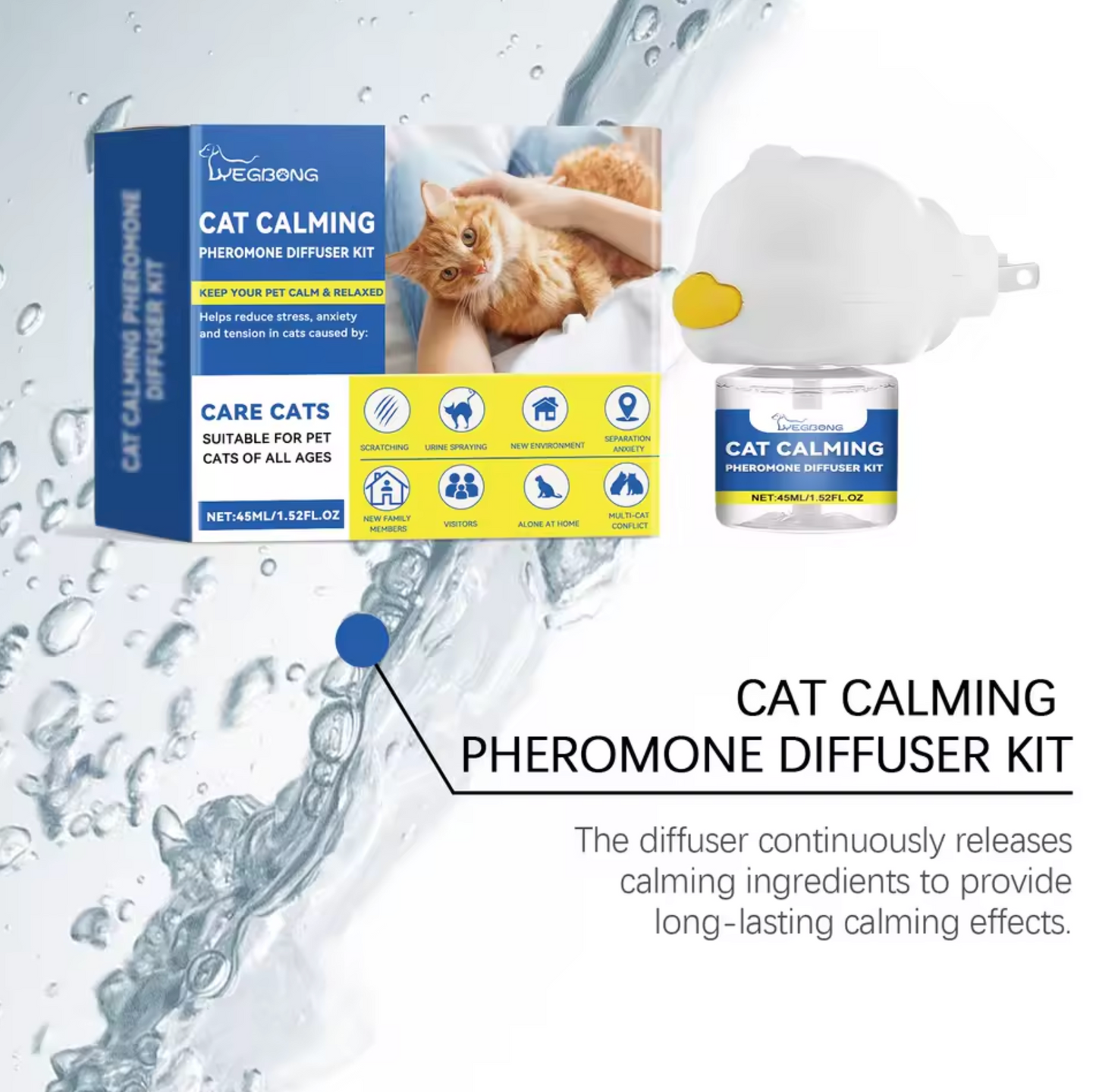 Cats Calming Diffuser Kit