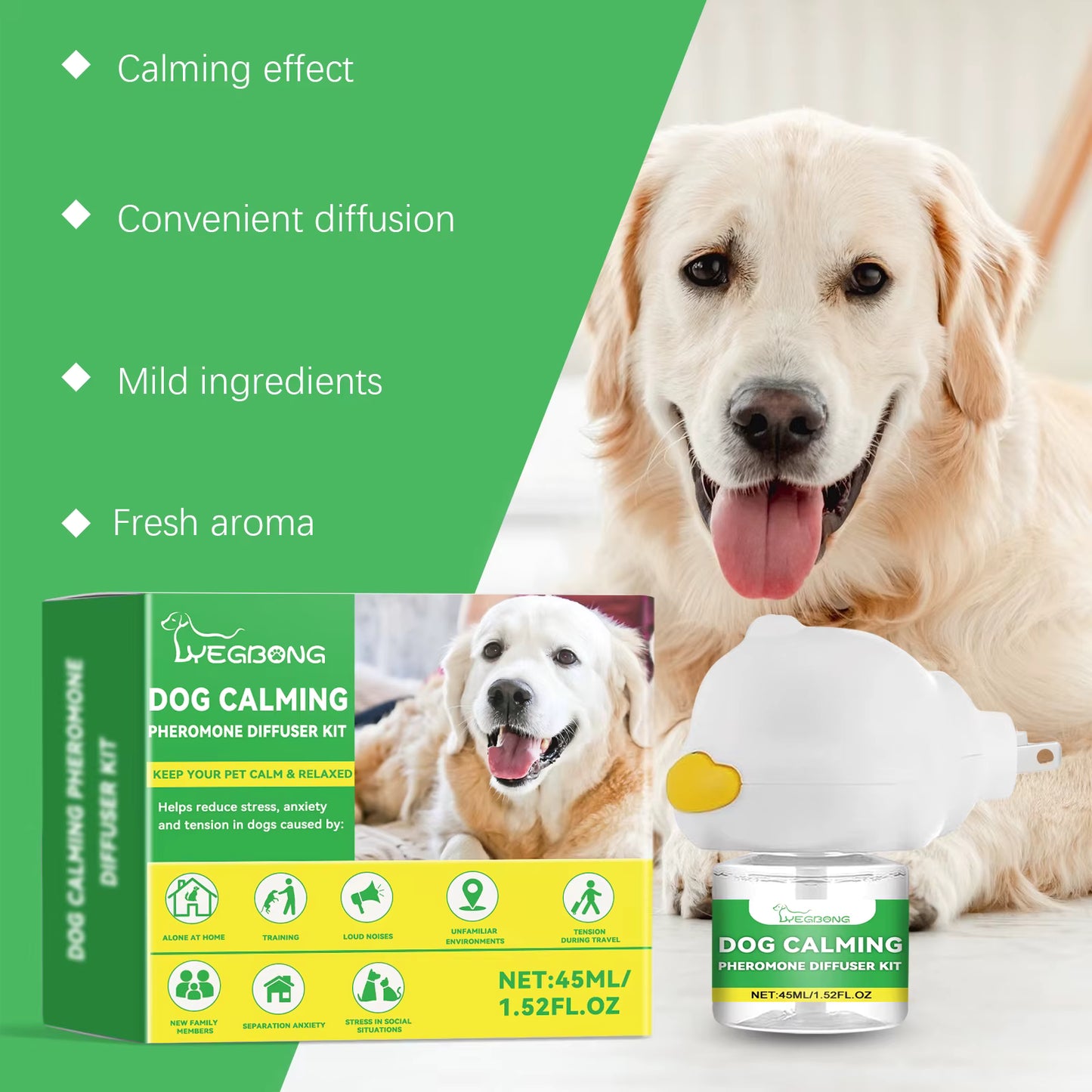 Dogs Calming Diffuser Kit